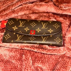 Louis Vuitton Bloom Flower Emilie Monogram Wallet